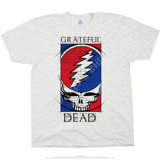 Liquid Blue Steal Your Blueprint Ash T-Shirt