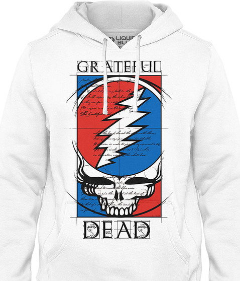 liquid blue Steal Your Blueprint Hoodie