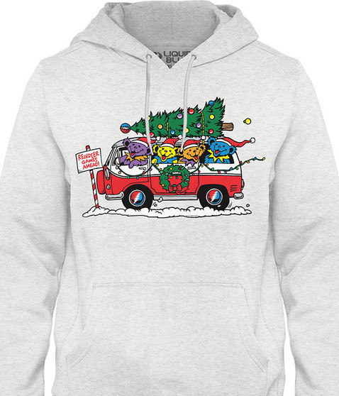 liquid blue Steal Your Christmas Tree Hoodie