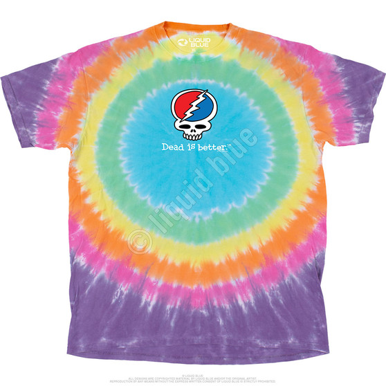 Liquid Blue Steal Your Face Dead Is Better T-Shirt