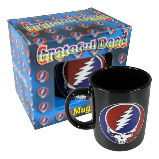 Liquid Blue Steal Your Face Mug Black