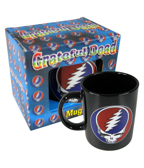 liquid blue Steal Your Face Mug Black