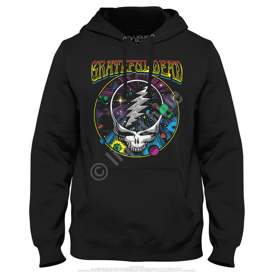 Liquid Blue Steal Your Face Pulp Hoodie