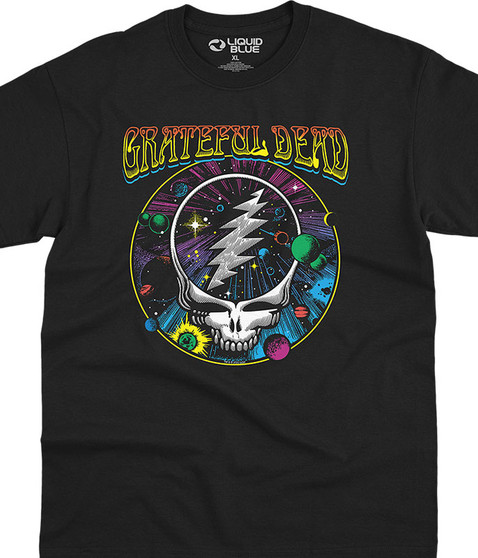 liquid blue Steal Your Face Pulp T-Shirt