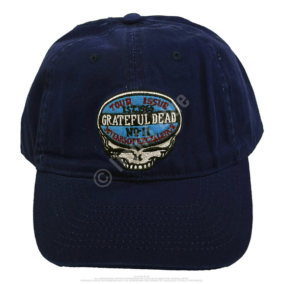 Liquid Blue Steal Your Face Tour Issue Navy Hat
