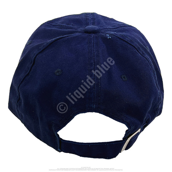 Liquid Blue Steal Your Face Tour Issue Navy Hat
