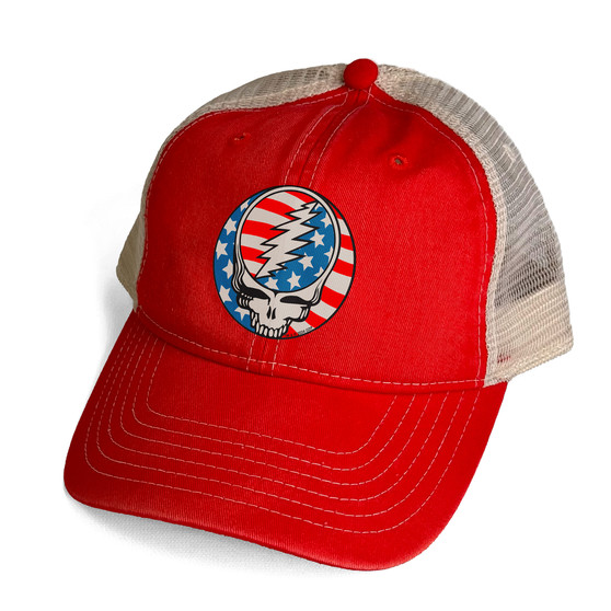 liquid blue Steal Your Face USA Hat