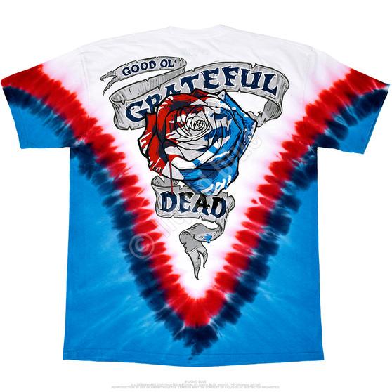 Liquid Blue Steal Your Face Vdye Tie-Dye T-Shirt