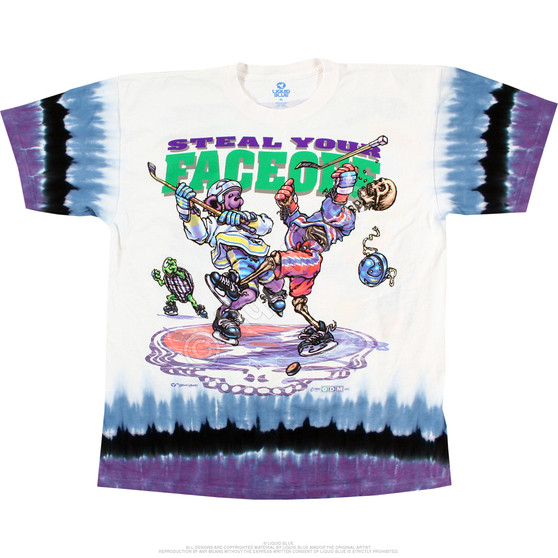 Liquid Blue Steal Your Faceoff Tie-Dye T-Shirt