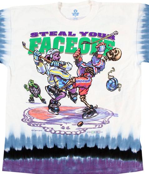 liquid blue Steal Your Faceoff Tie-Dye T-Shirt