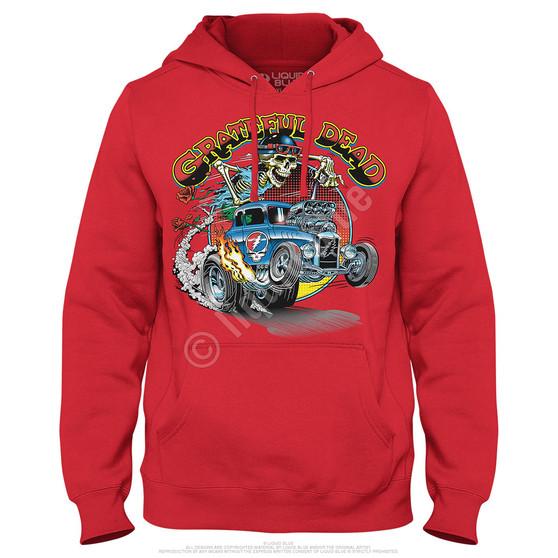 Liquid Blue Steal Your Hot Rod Hoodie
