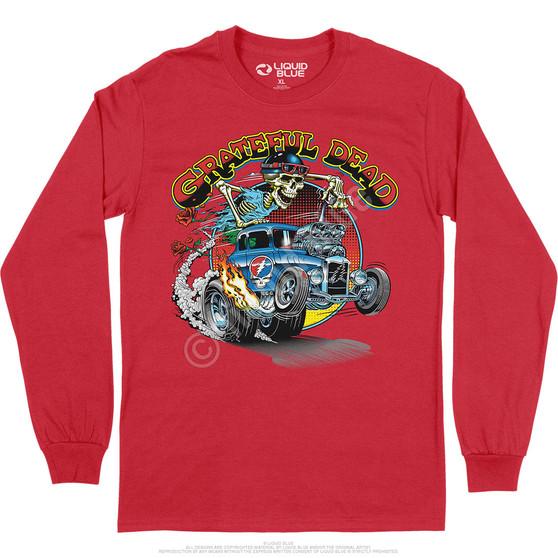 Liquid Blue Steal Your Hot Rod Long Sleeve T-Shirt