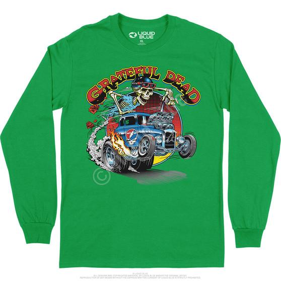 Liquid Blue Steal Your Hot Rod Long Sleeve T-Shirt
