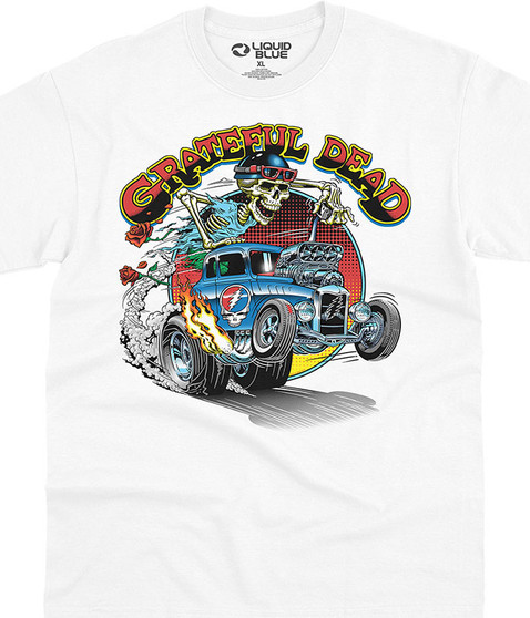liquid blue Steal Your Hot Rod T-Shirt