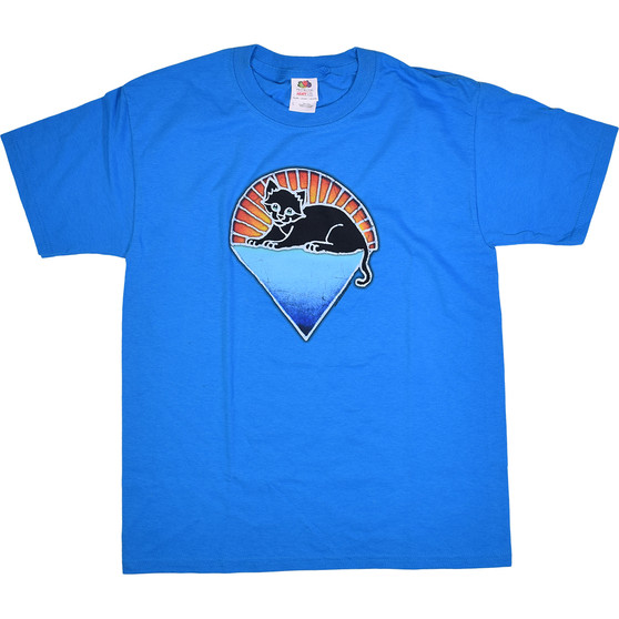 Liquid Blue Steal Your Kitty Youth Blue T-Shirt