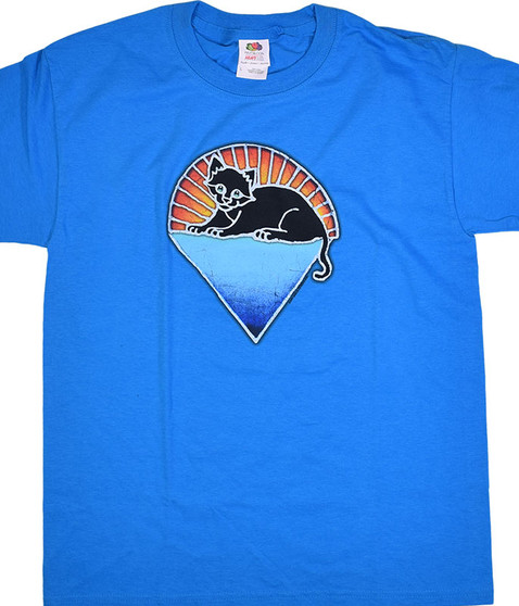 liquid blue Steal Your Kitty Youth Blue T-Shirt