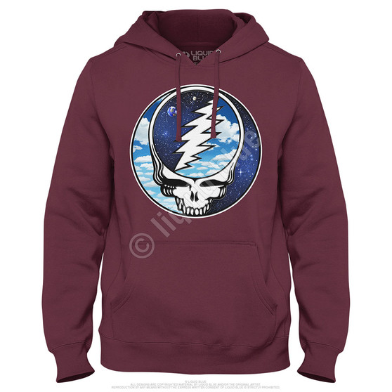 Liquid Blue Steal Your Sky Space Hoodie