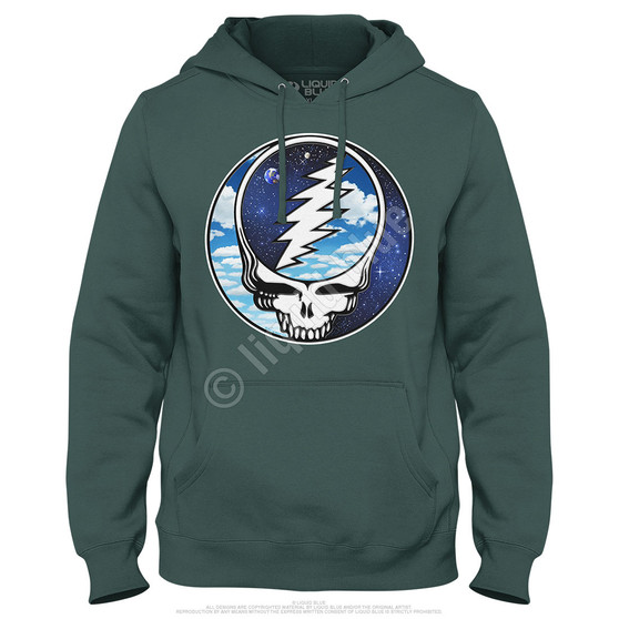 Liquid Blue Steal Your Sky Space Hoodie