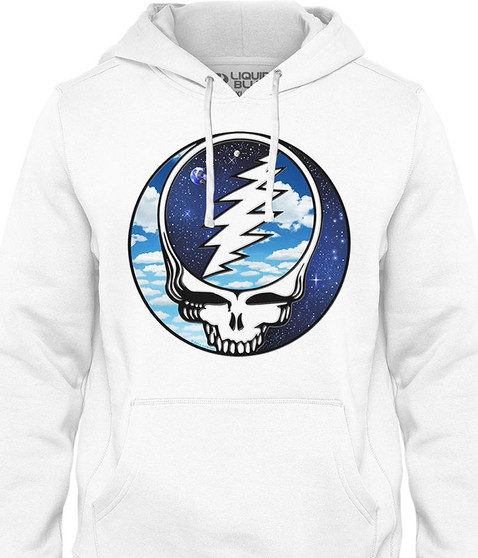 liquid blue Steal Your Sky Space Hoodie