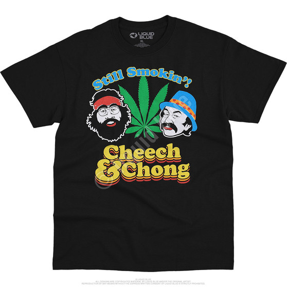 Liquid Blue Still Smokin Black T-Shirt