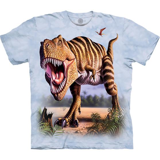 Liquid Blue Striped Rex Kids' T-Shirt
