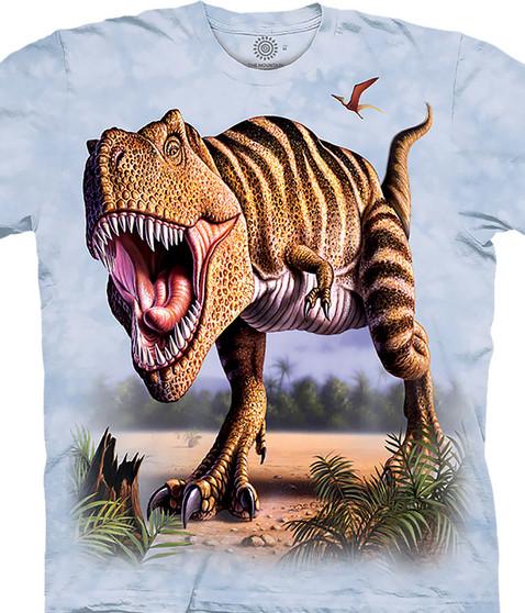 liquid blue Striped Rex Kids' T-Shirt