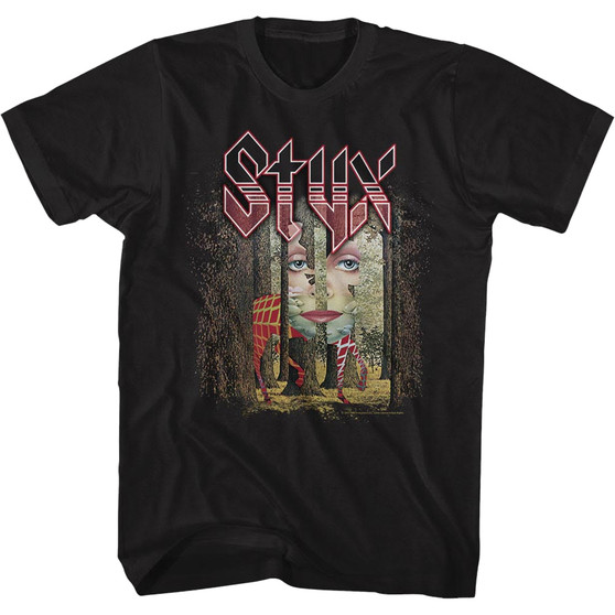 Liquid Blue Styx Grand Illusion Black T-Shirt