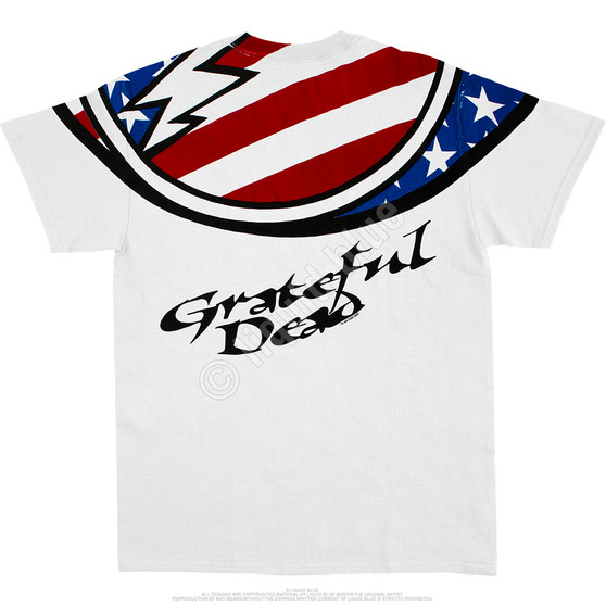 Liquid Blue Summer Tour 93 White T-Shirt