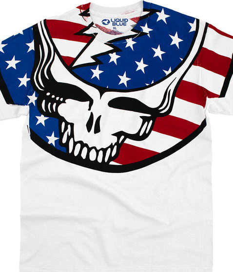 liquid blue Summer Tour 93 White T-Shirt