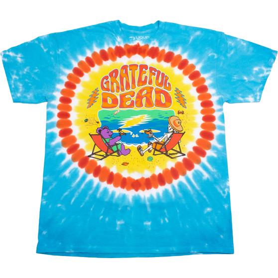 Liquid Blue Summertime Fun Time Tie-Dye T-Shirt