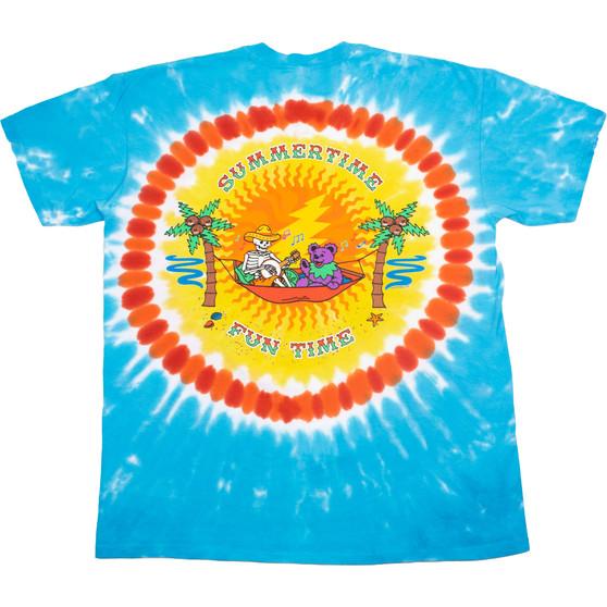 Liquid Blue Summertime Fun Time Tie-Dye T-Shirt