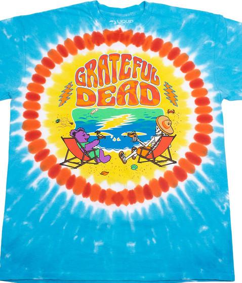 liquid blue Summertime Fun Time Tie-Dye T-Shirt