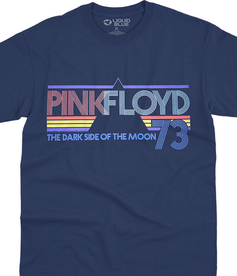 liquid blue Sun Is The Same Navy T-Shirt