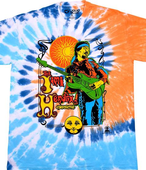 liquid blue Sun Moon Experience Tie-Dye T-Shirt