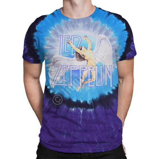Liquid Blue Swan Song Tie-Dye T-Shirt