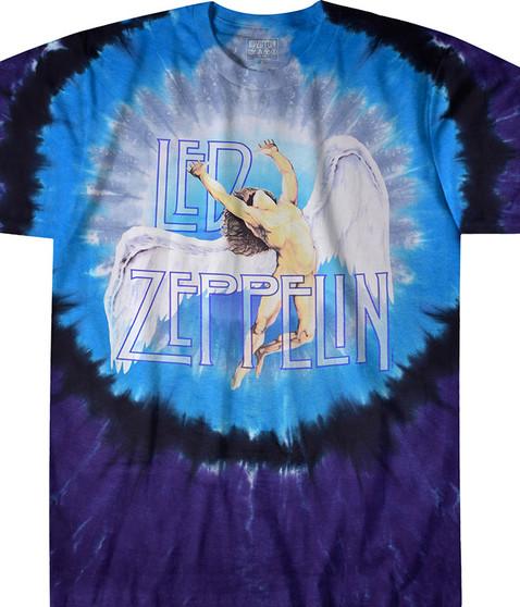 liquid blue Swan Song Tie-Dye T-Shirt