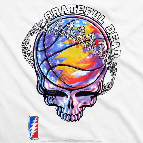 Liquid Blue SYF BBall White T-Shirt