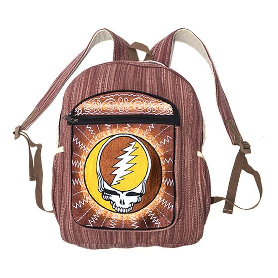 Liquid Blue SYF Burst Striped Backpack