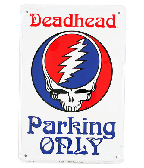 liquid blue SYF Deadhead Parking Only Sign