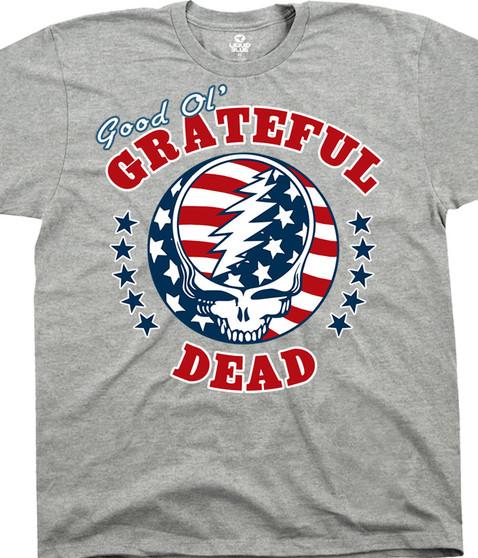 liquid blue SYF Independence Heather Grey T-Shirt