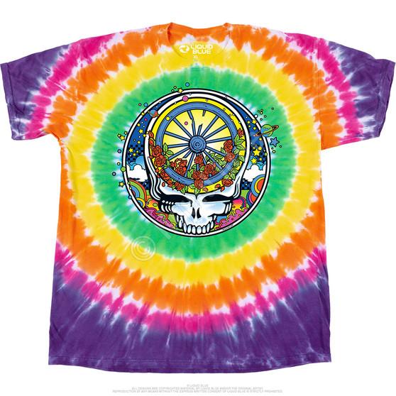 Liquid Blue SYF Wheel & Roses T-Shirt