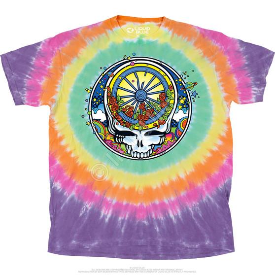 Liquid Blue SYF Wheel & Roses T-Shirt