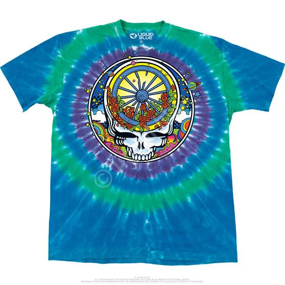 Liquid Blue SYF Wheel & Roses T-Shirt