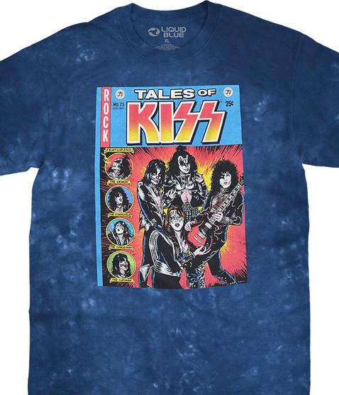 Liquid Blue Tales Of KISS Tie-Dye T-Shirt