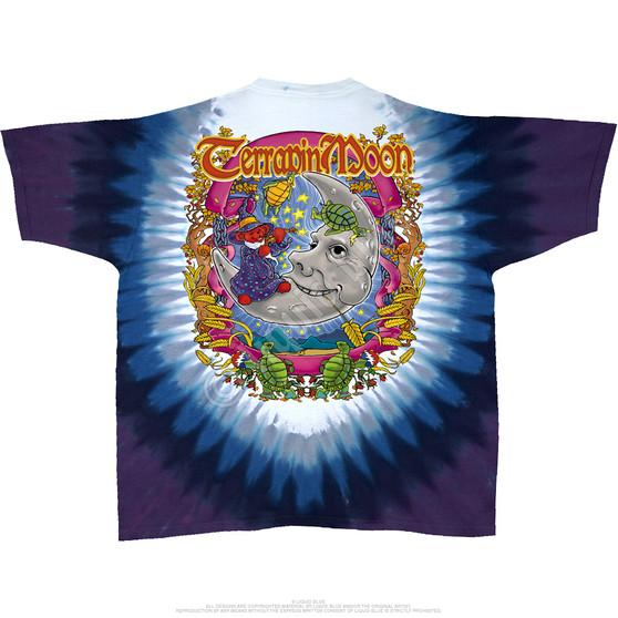 Liquid Blue Terrapin Moon Tie-Dye T-Shirt