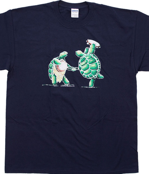 liquid blue Terrapin Station Navy T-Shirt