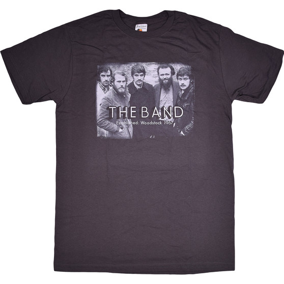 Liquid Blue The Band Woodstock Photo Grey T-Shirt