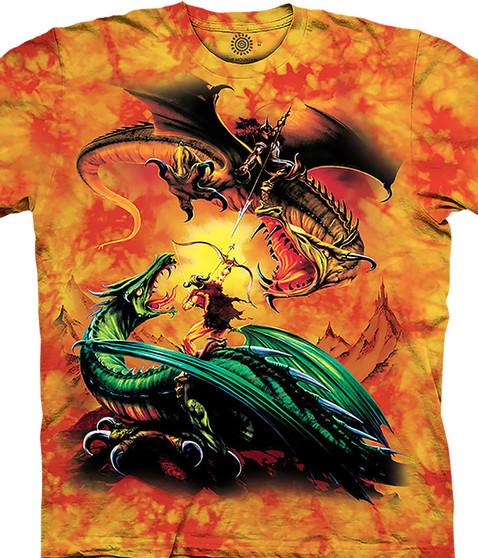 liquid blue The Duel Classic Cotton T-Shirt