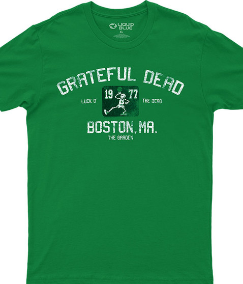 liquid blue The Garden Green Athletic T-Shirt