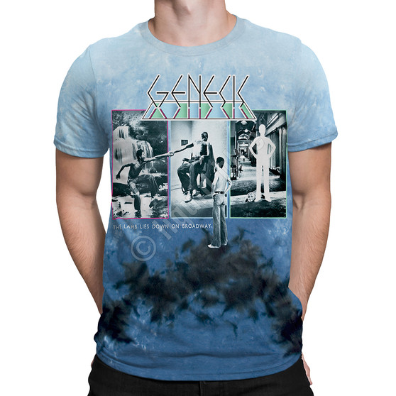 Liquid Blue The Lamb Lies Down Tie-Dye T-Shirt